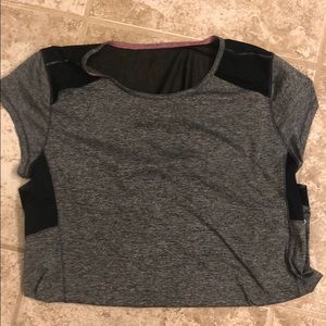 Open back exercises top